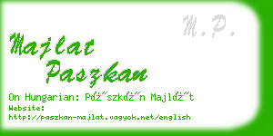 majlat paszkan business card